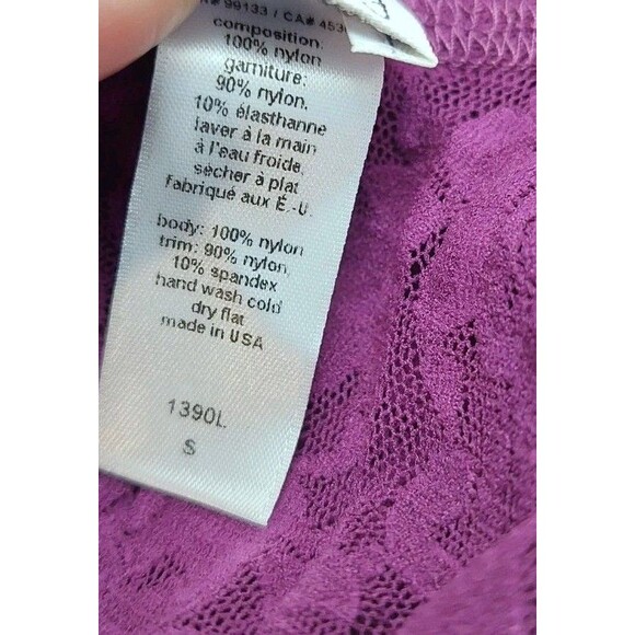 Hanky Panky Women's Camisole Size Small 1390L Classic Signature Unlined Wine - Picture 8 of 8